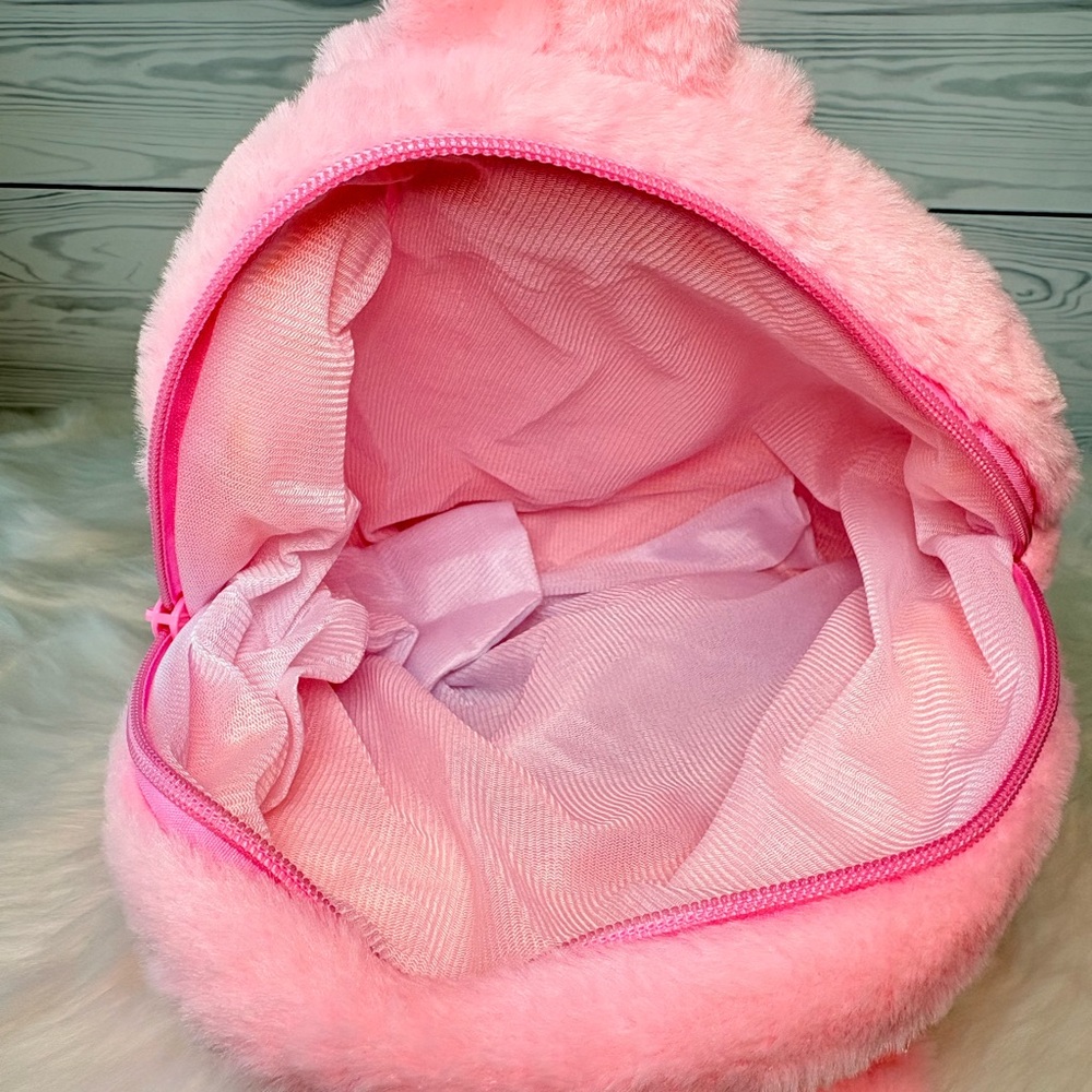 Pink Labubu Plush Backpack - Picture 10 of 10